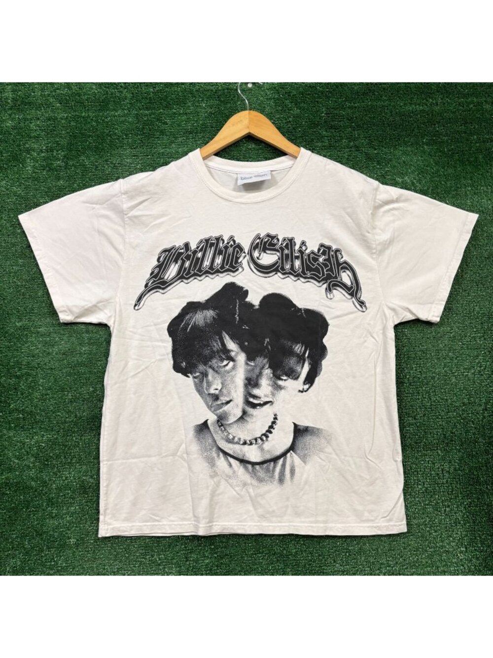 Billie Eilish Hit me Hard and Soft Popstar Two Faced T-Shirt Size  Large